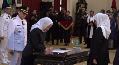 Adriyanto Resmi Jabat Pj Bupati Bojonegoro