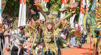 Megilan Karnaval Lamongan 2023 Disambut Antusias Ribuan Warga