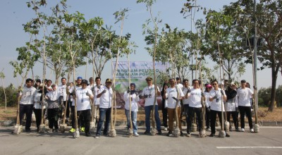 Pelindo Peduli, SPTP Tanam 2.500 Pohon untuk Penghijauan