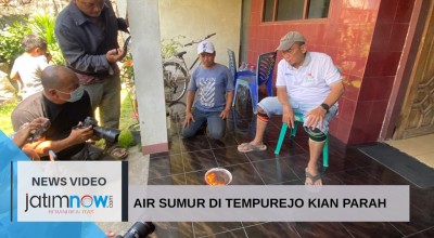 Video: Air Sumur di Kelurahan Tempurejo Kian Parah