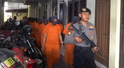 Belasan Kurir Narkoba di Tulungagung Ditangkap saat Operasi Tumpas Semeru
