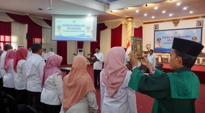 Pelantikan 14 Kepala Sekolah, Wali Kota Pasuruan Gus Ipul Titipkan 4 Pesan