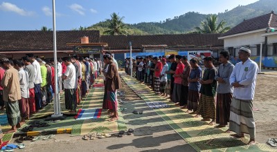 Ingin Hujan Segera Turun, Warga Binaan Rutan Trenggalek Gelar Salat Istisqa 