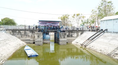 Proyek Patungan, Rehabilitasi Pintu Air Kuro Lamongan Dianggarkan Rp 60 M