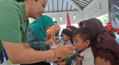 HUT TNI Ke-78, Kodim 0812 Lamongan Bantu Percepat Penurunan Stunting