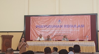 Dihantui 9 Ancaman Bencana, BPBD Lamongan Susun Regulasi Penanganan Pasca Bencana