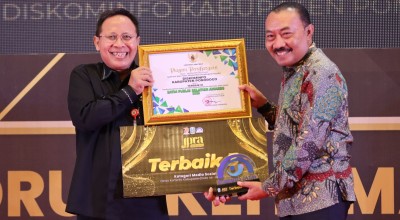 Diskominfo Ponorogo Terima Penghargaan JPRA 2023