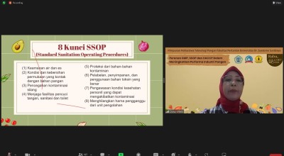 Menjawab Tantangan Dunia Kerja, Himatepa FP Unitomo Surabaya Gelar Webinar Bahas Industri Pangan