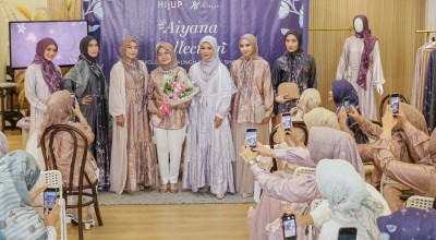 Brand Fesyen Muslim Kediri Telurkan Produk Motif Bunga Liar untuk Perempuan Hebat