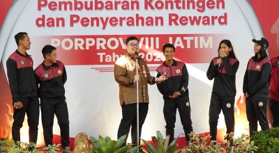 Mas Dhito Akan Kembangkan Fasilitas Olahraga di Stadion Gelora Daha Jayati