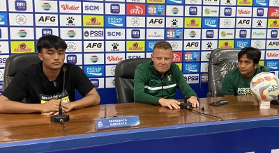 Tekad Pelatih Persebaya Surabaya Perbaiki Statistik saat Jumpa Persik Kediri