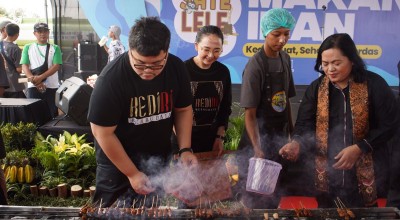Kabupaten Kediri Pecahkan Rekor Muri Penyajian Sate Lele Terbanyak