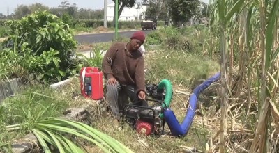 Saluran Irigasi Mengering, Petani Kediri Swadaya Bikin Sumur Bor