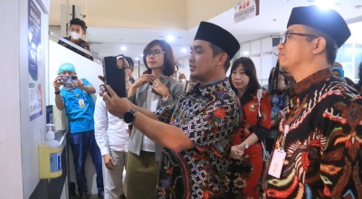 Mas Adi Launching Layanan Informasi dan Portal Quick Response di RSUD dr R Soedarsono