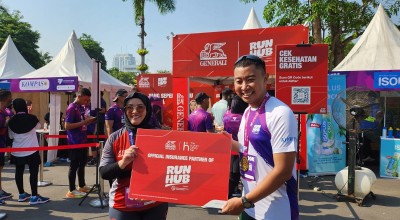 Hari Perhubungan Nasional 2023, Generali Indonesia jadi Official Insurance Partner RunHub di Surabaya