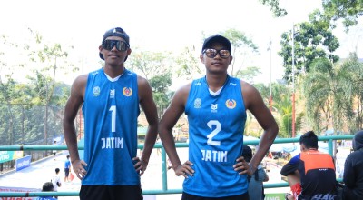 Tim Voli Pantai Jatim Lolos PON 2024