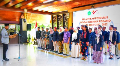 Bupati Sidoarjo Lantik Pengurus Dakesda 2022-2027, Ini Harapannya