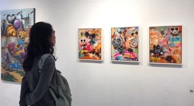 Menghayati Ketabahan 5 Pelukis Gresik dalam Pameran Hupomone di Vinautism Gallery Surabaya