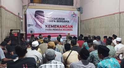Relawan Bolone Mas Gibran Jawi Wetan Gresik Gelar Tasyakuran usai Putusan MK