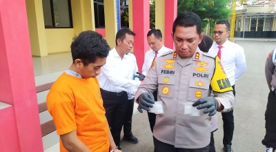 Nyamar Jadi Ojol, Polres Bangkalan Tangkap Kurir Narkoba