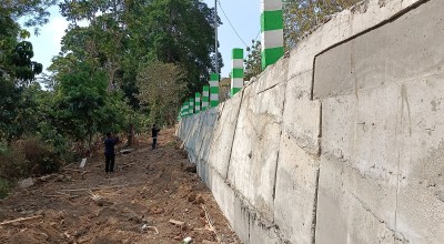 Viral di Medsos, Bangunan TPT di Desa Klino Bojonegoro Disebut Asal-Asalan