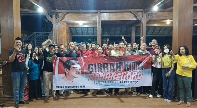 Relawan Gibran Kita Bojonegoro Deklarasi Siap Menangkan Anak Jokowi
