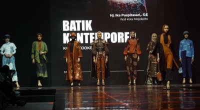 Batik Kota Mojokerto Turut Meriahkan Jakarta Muslim Fashion Week