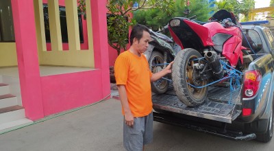 Bawa Kabur Kawasaki Ninja saat COD, Warga Bangkalan Ditangkap Polisi