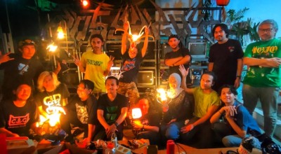 Begini Cara Pemuda Sidoarjo Gugah Daya Kreasi Warga Sekitar Pasar Loak