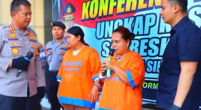 Emak-emak Spesialis Pembobol Rumah Kosong Tertangkap Polresta Sidoarjo