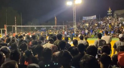 Turnamen Voli Tarkam di Lamongan Ricuh, Penonton Rusak Arena Pertandingan