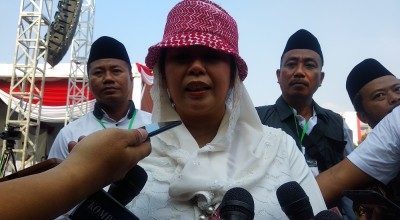 Hadiri Apel HSN 2023 di Surabaya, Yenny Wahid Serukan Solidaritas untuk Palestina