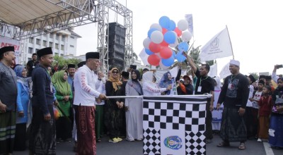 Jalan Sehat HSN 2023 Berlangsung Meriah, Bupati Sugiri: Gelorakan Ponorogo sebagai Kota Santri