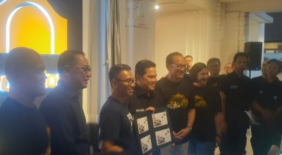 Resmikan Pos Bloc di Surabaya, Erick Thohir: Jangan Semua Event Dikomersialkan