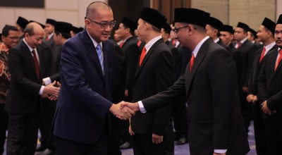 Kemenkumham Jatim Lantik dan Ambil Sumpah 435 Notaris, Ini Pesan Dirjen AHU