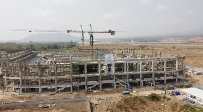 Progres Pembangunan Stadion Gelora Daha Jayati Kediri Capai 58 Persen