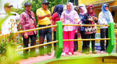 Sebelum Penjurian Sido Resik, Ning Sasha Tinjau Wisata Kali Cerung Sidoarjo