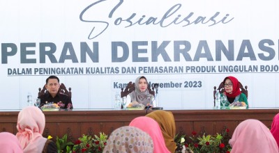 Dekranasda Bojonegoro Beri Dukungan dan Fasilitasi Pelaku UMKM Lokal