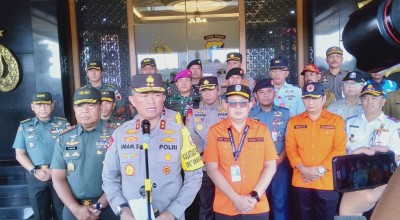 Polda Jatim Gelar Apel Siaga Waspadai Bencana Hidrometeorologi