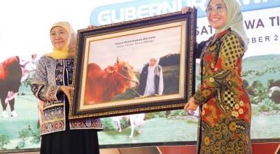 Gelar Prestasi Pembangunan Peternakan Jatim 2023, Ini Pesan Gubernur Khofifah