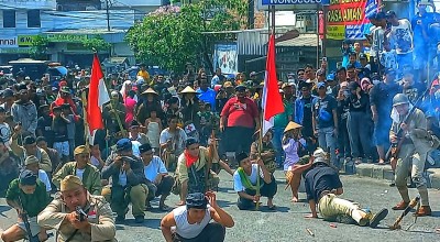 Peledakan Jembatan Sepanjang hingga Bunuh Pembonceng Istri