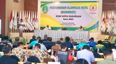 Buka Musorkot KONI 2023, Mas Adi Dorong Perumusan Inovasi Kebijakan dan Proyeksi Lebih Progresif