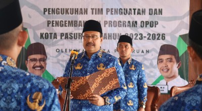 Gus Ipul Kukuhkan Pengurus OPOP Kota Pasuruan Masa Bakti 2023-2026
