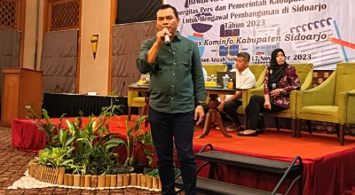 Bimtek Insan Pers di Solo, Bupati Sidoarjo Tegaskan Pentahelix Tak Lepas dari Media