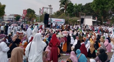Ribuan Massa di Pamekasan Gelar Aksi Bela Palestina