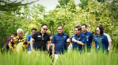 Wakil Menteri BUMN Tinjau Persiapan Program Smart Precision Farming Petrokimia Gresik