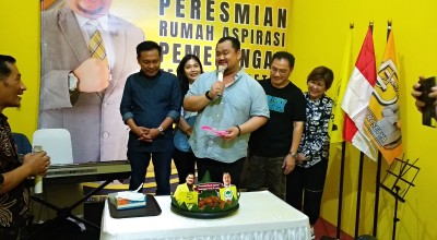 Resmikan Rumah Aspirasi di Basis Partai Lain, Begini Alasan Caleg Golkar Ferlix Prasetya