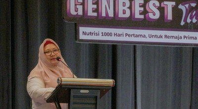 Bersama Ratusan Anak Muda Gresik, Bu Min Ajak Ciptakan Gresik Bebas Stunting