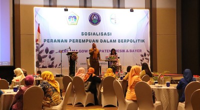 GOW Kabupaten Gresik Gelar Sosialisasi Peranan Perempuan Dalam Berpolitik