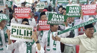 Puluhan Kiai Kampung Madura Deklarasi Dukung Prabowo- Gibran